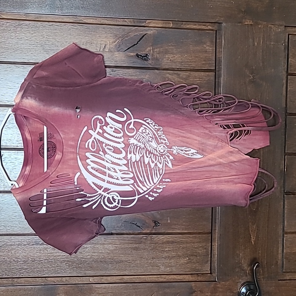 Size Small Affliction shirt-bling & super distressee